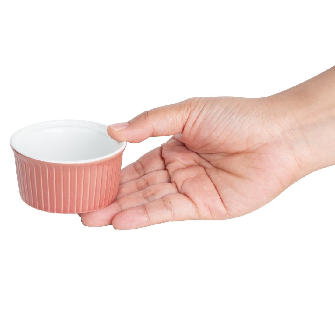 Olympia Pastel Ramekin Red 70ml (Pack of 12)