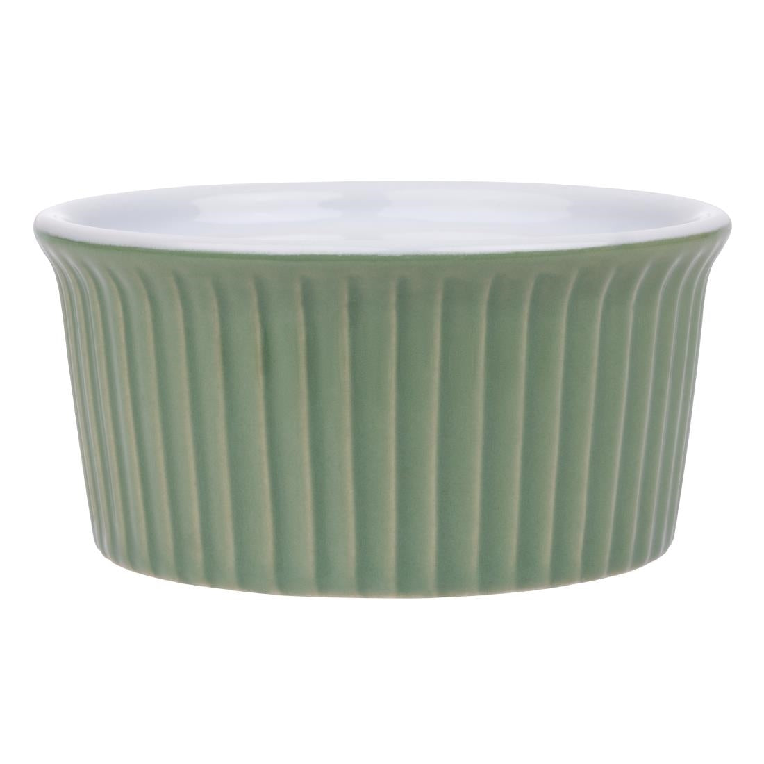 Olympia Pastel Ramekins Green 90mm (12 Pack)