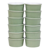 Olympia Pastel Ramekins Green 90mm (12 Pack)