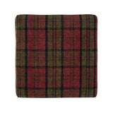 Bolero Dale High Stool Claret Tartan (Single)