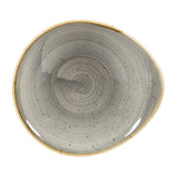 Churchill Stonecast Round Dishes Peppercorn Grey 160mm (12 Pack)