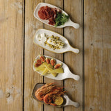 Churchill Bit on the Side Handled Paddle White 284mm (6 Pack)