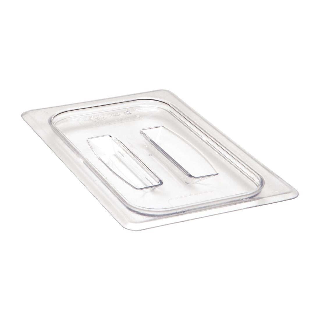 Cambro BPA Free Gastronorm Food Tray Cover with Handle GN 1/4