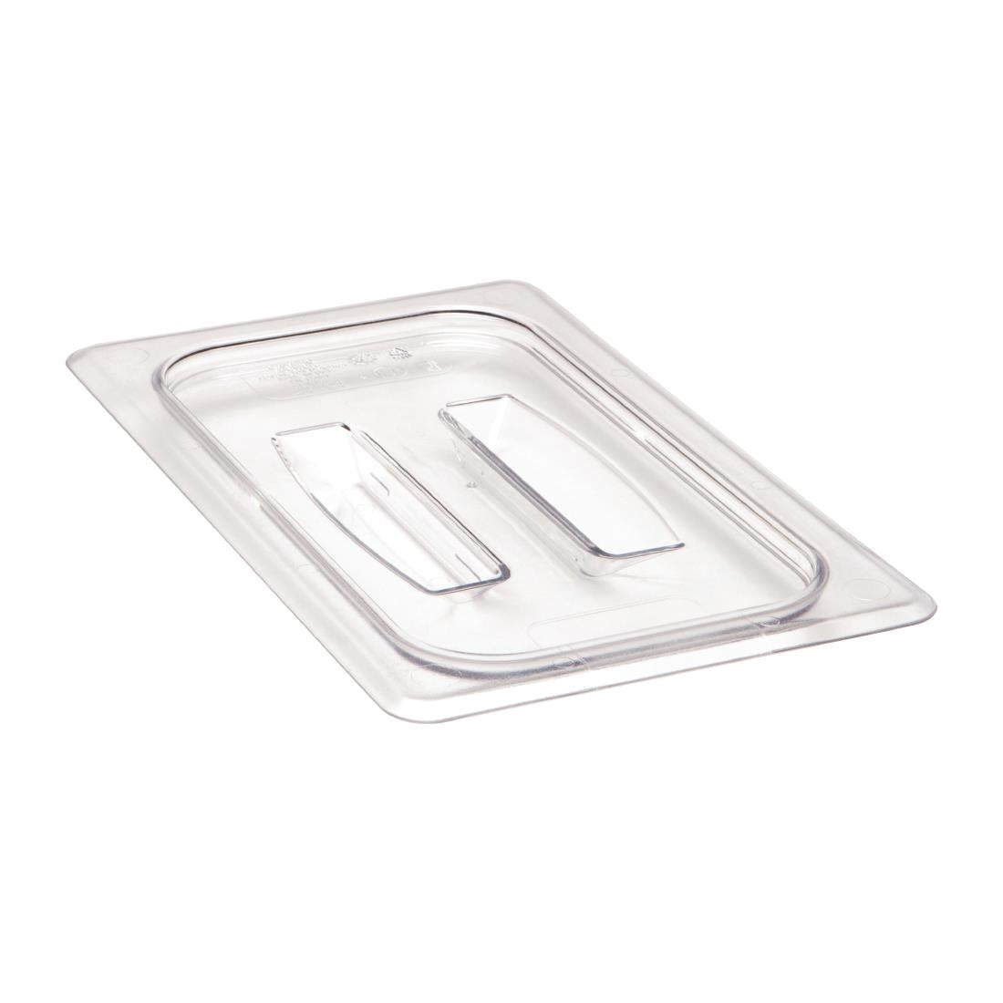 Cambro BPA Free Gastronorm Food Tray Cover with Handle GN 1/4