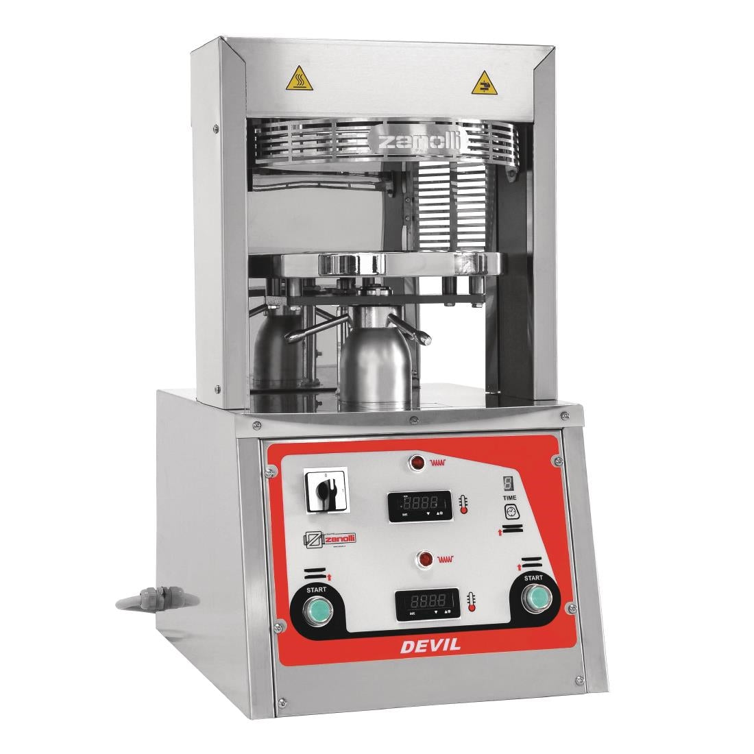 Zanolli Heated Pizza Press Devil 45
