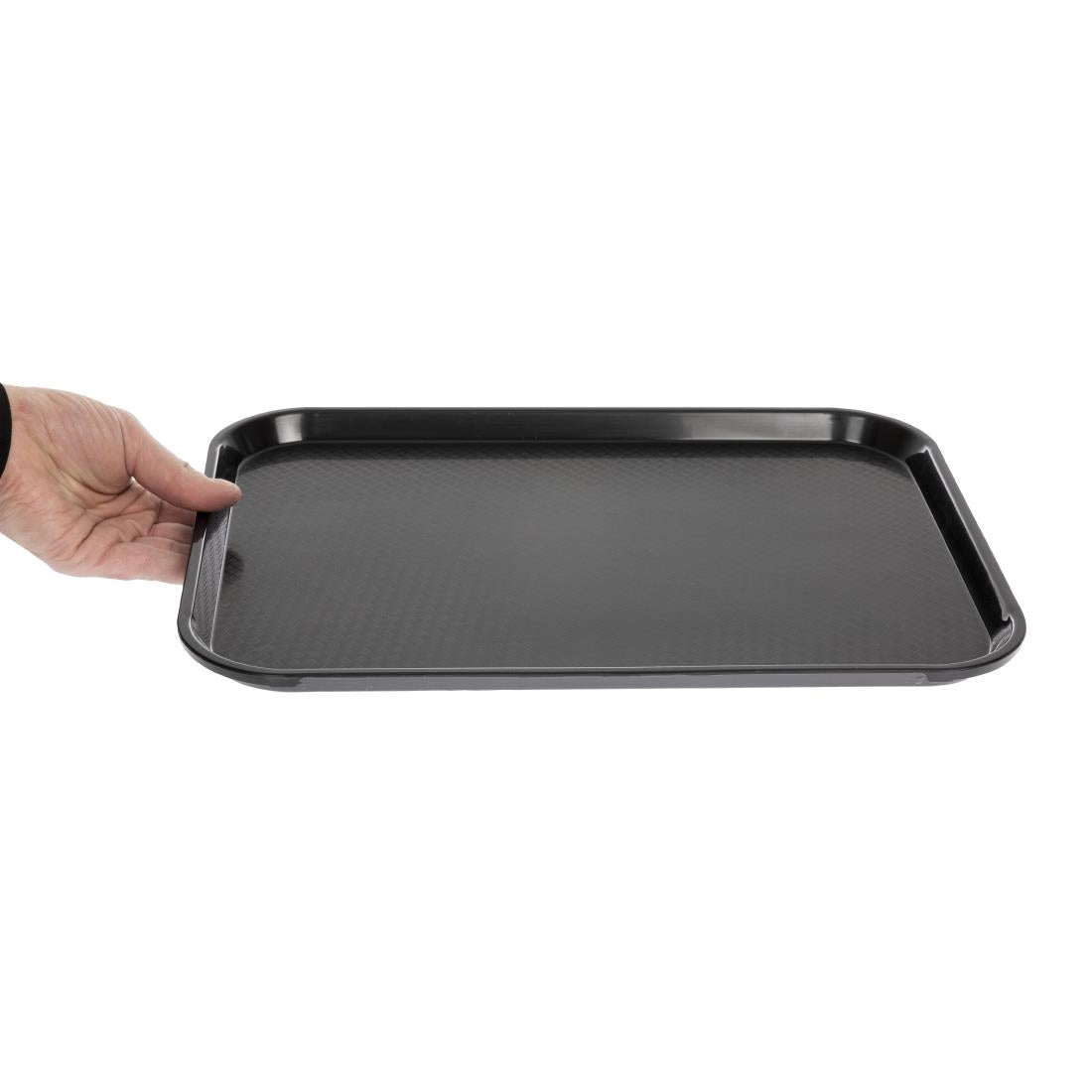 Cambro Polypropylene Fast Food Tray Black 410mm