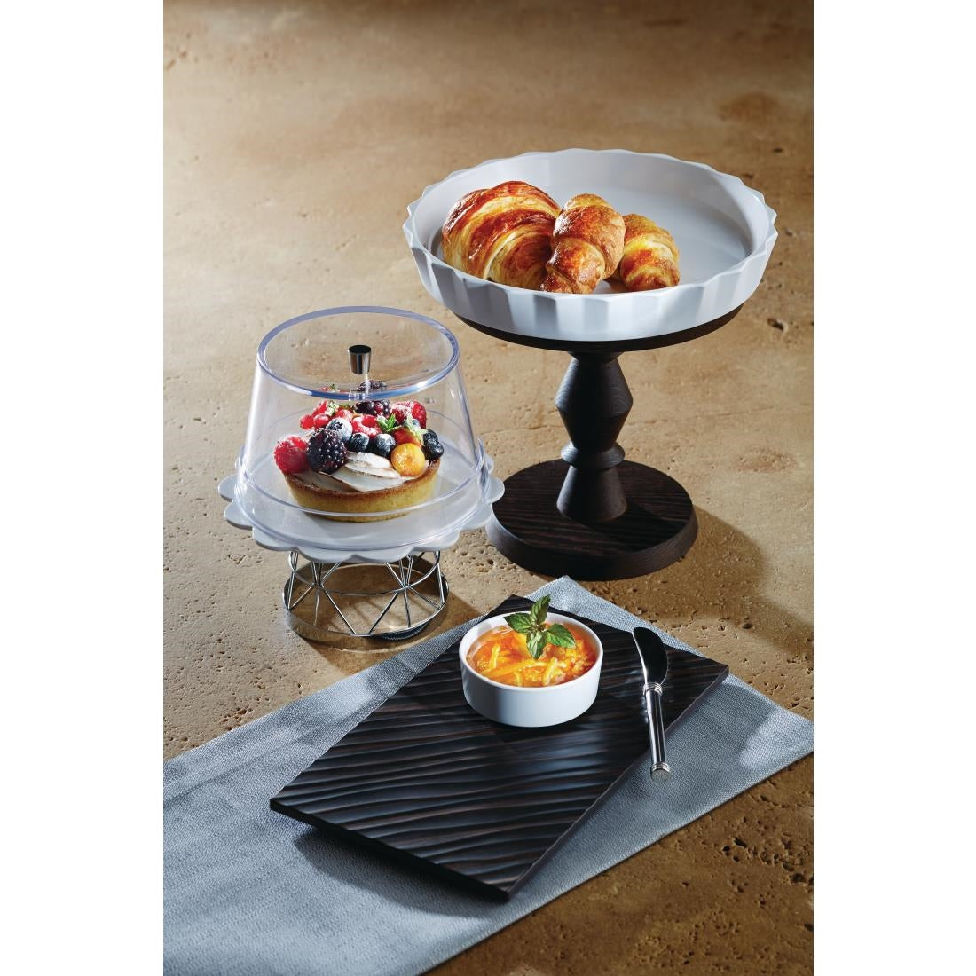 APS+ Bakery Tray Cover Clear 235mm