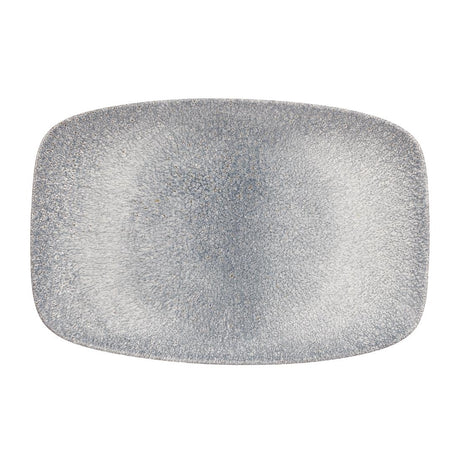 Churchill Studio Prints Raku Rectangular Plates Topaz Blue 300mm (6 Pack)