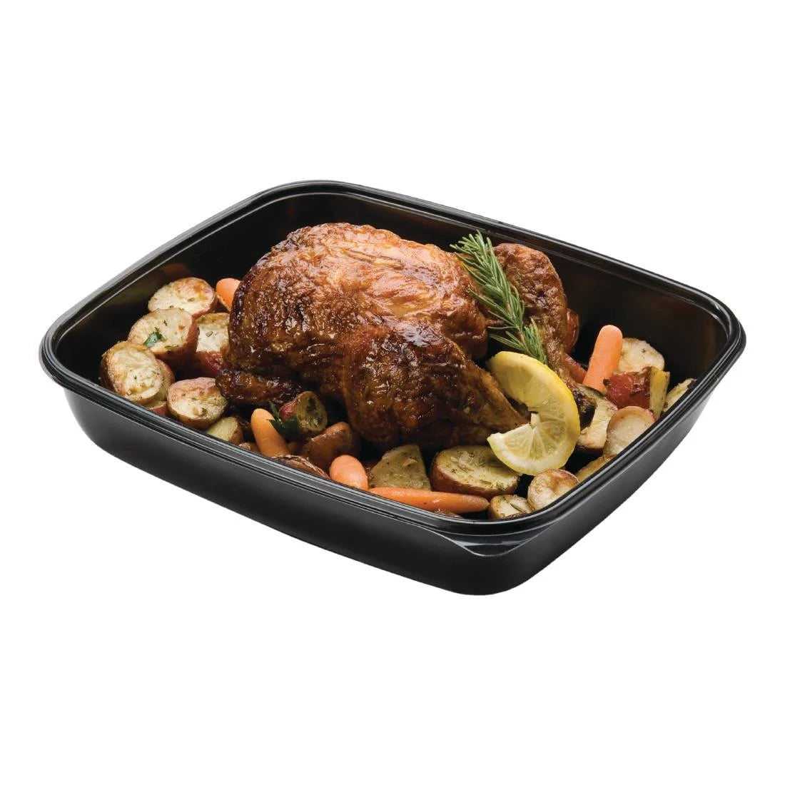 Fastpac Medium Rectangular Food Containers 900ml (300 Pack)