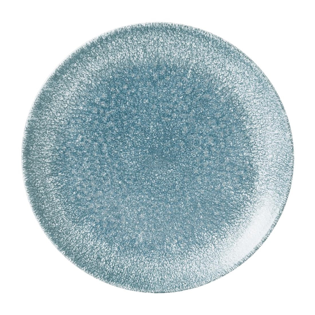 Churchill Studio Prints Raku Round Plate Topaz Blue 165mm (12 Pack)