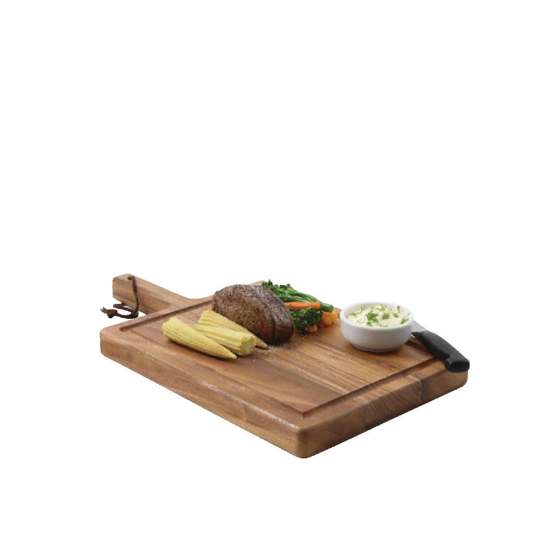 Tuscany Wooden Serving Board Acacia 420 x 230