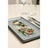 Olympia Mineral Rectangular Plates 228mm (6 Pack)