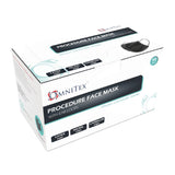 Black Type IIR Front of House Face Masks (50 Pack)