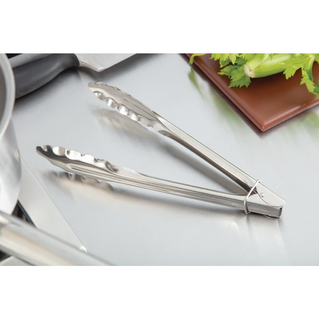 Nisbets Essentials Catering Tongs 245mm