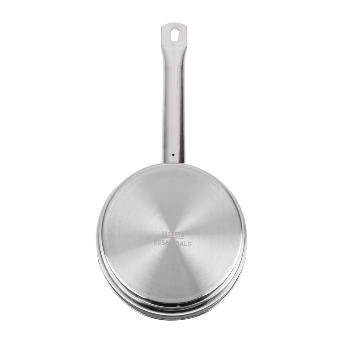 Nisbets Essentials Stainless Steel Saucepan with Lid 16cm
