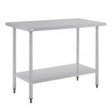 Nisbets Essentials Self Assembly Stainless Steel Table 1200 x 600mm