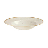 Churchill Stonecast Round Wide Rim Bowls Barley White 240mm