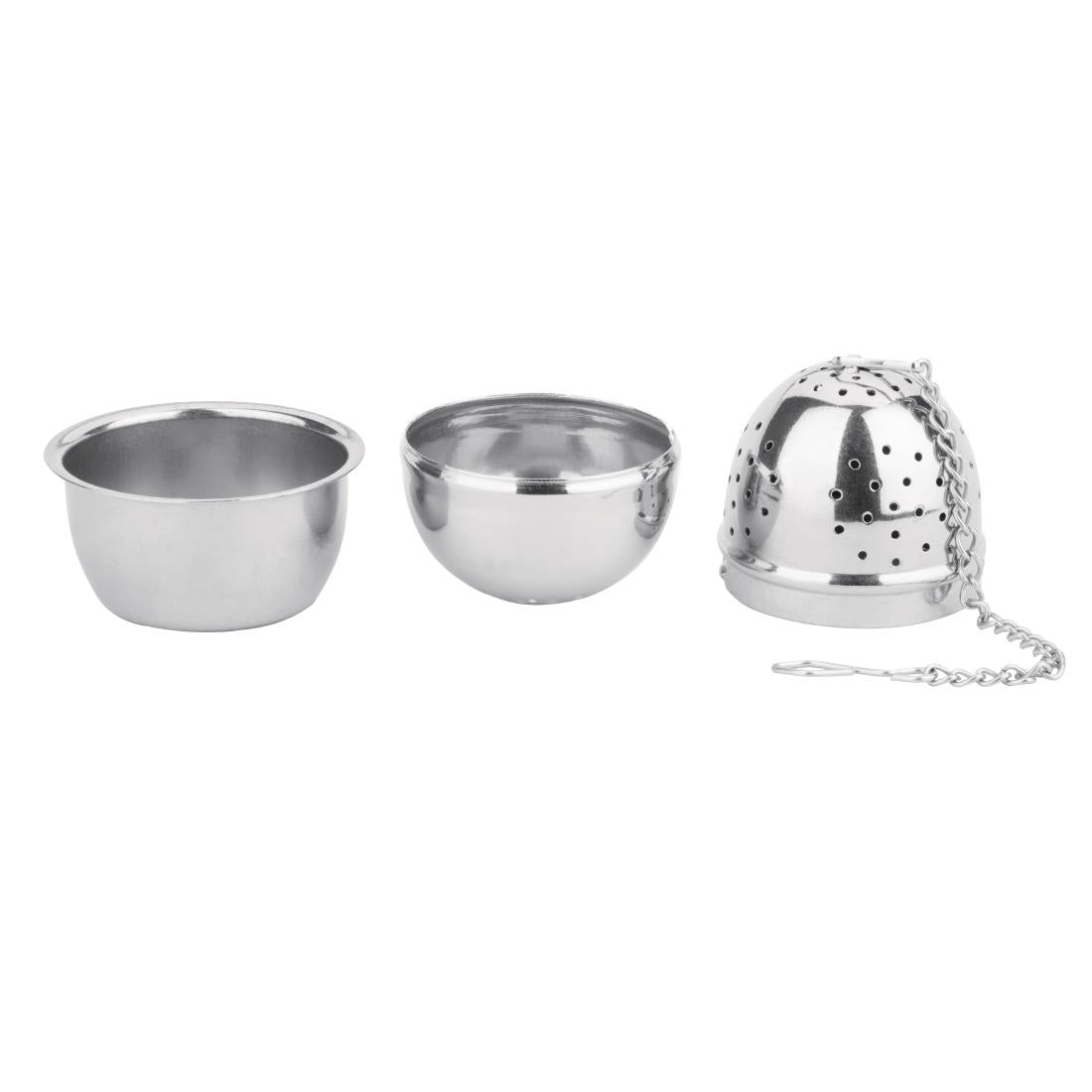 Olympia Oval Stainless Steel Tea Strainer 40(Ø) x 55(H)mm