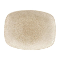 Churchill Raku Oblong Chef Plates Agate Grey 202 x 261mm (12 Pack)