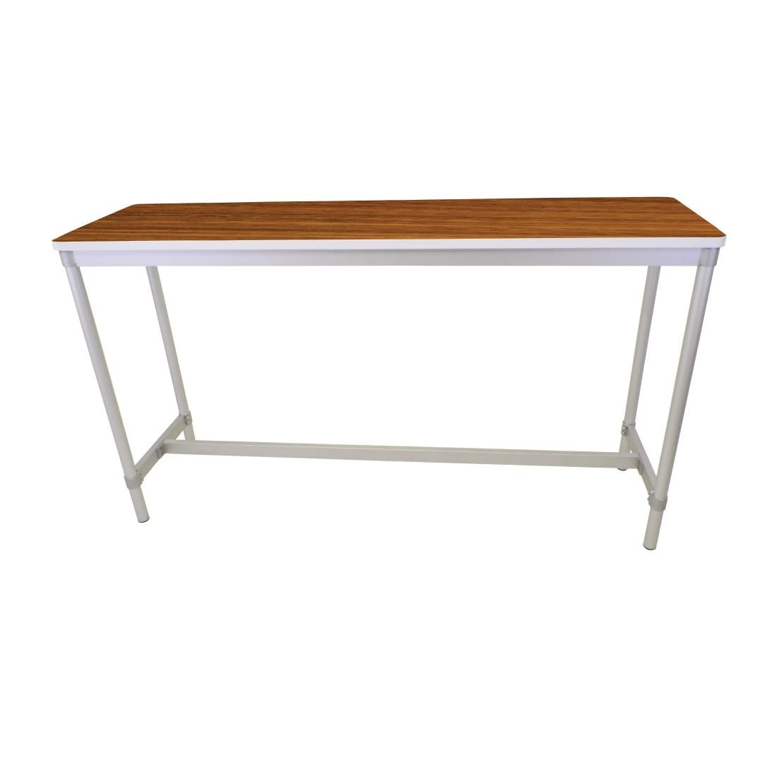 Gopak Enviro Indoor Teak Effect Rectangle Poseur Table 1200mm