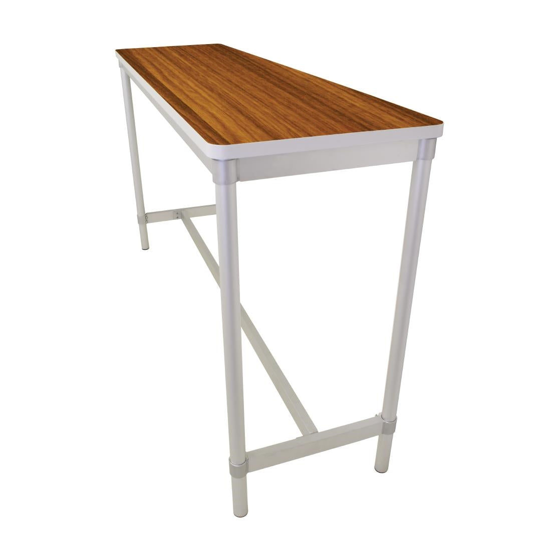 Gopak Enviro Indoor Teak Effect Rectangle Poseur Table 1200mm