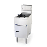 Pitco Single Tank Gas Fryer VF35 Natural Gas
