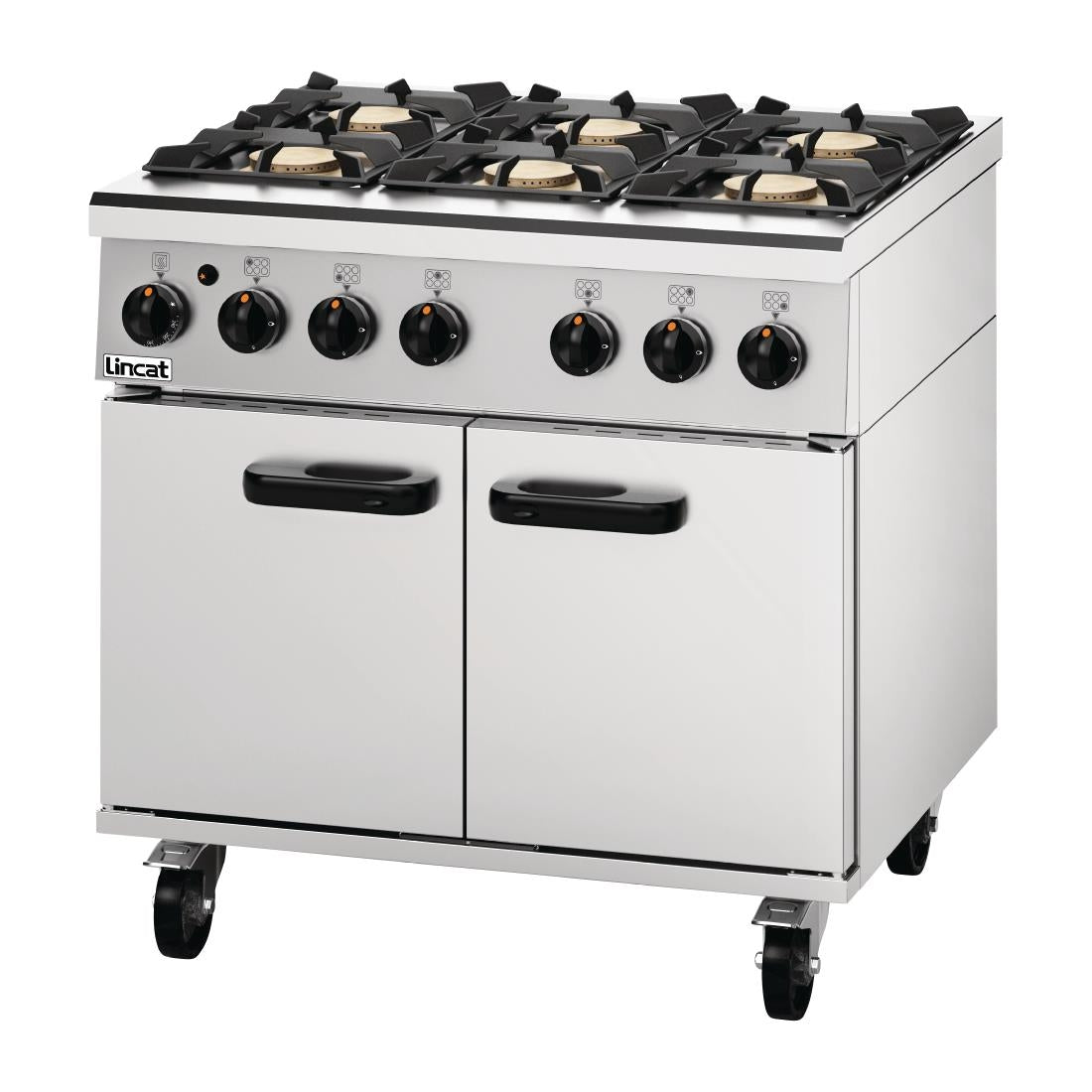 Lincat Phoenix LPG 6 Burner Oven Range PHGR01/P