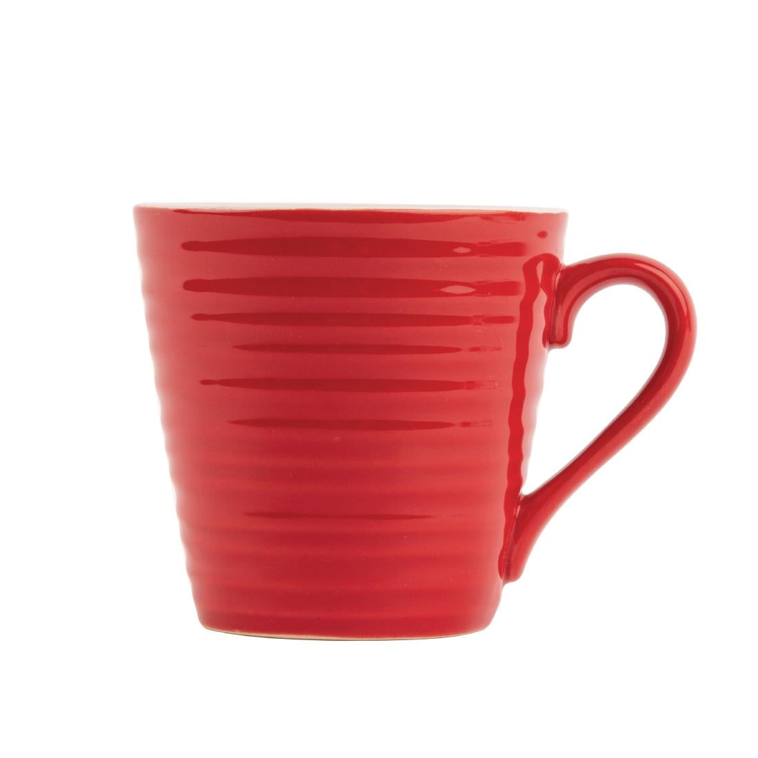 Olympia Cafe Aroma Mug Red - 340ml 11.5fl oz (Box 6)