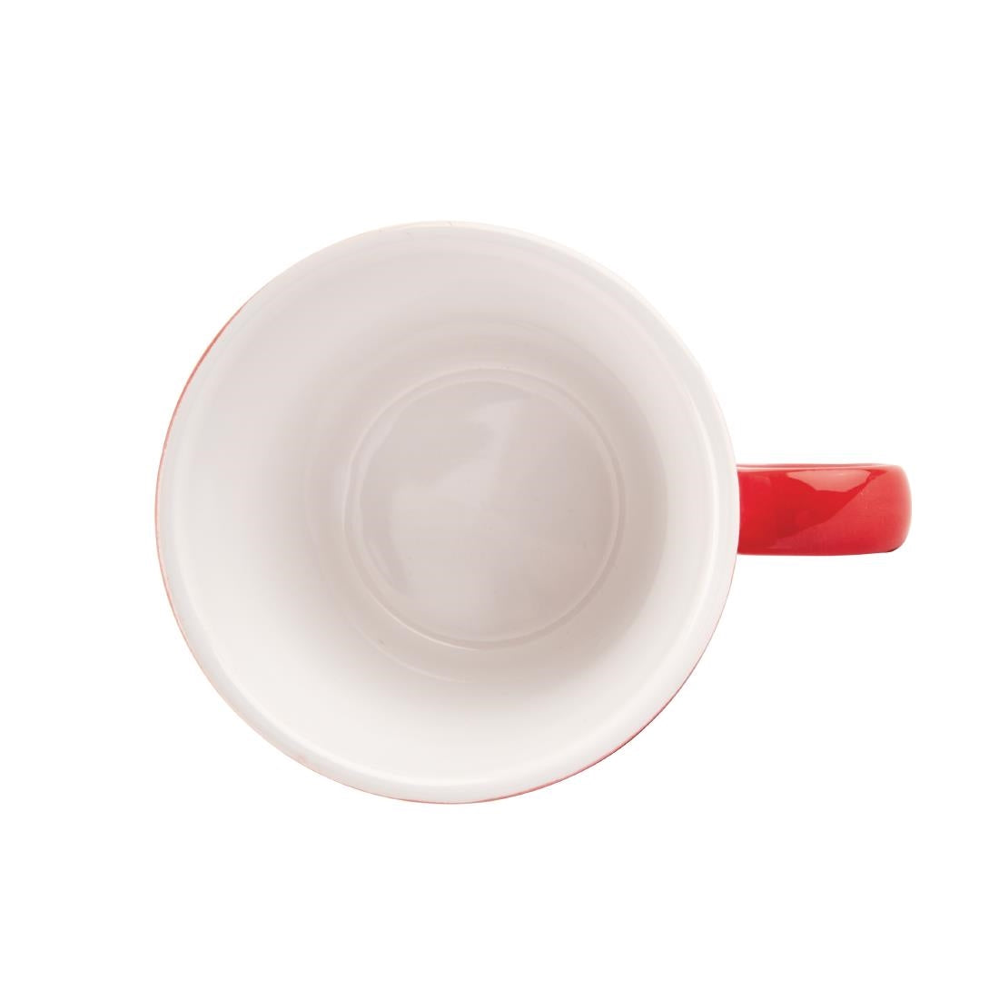 Olympia Cafe Aroma Mug Red - 340ml 11.5fl oz (Box 6)