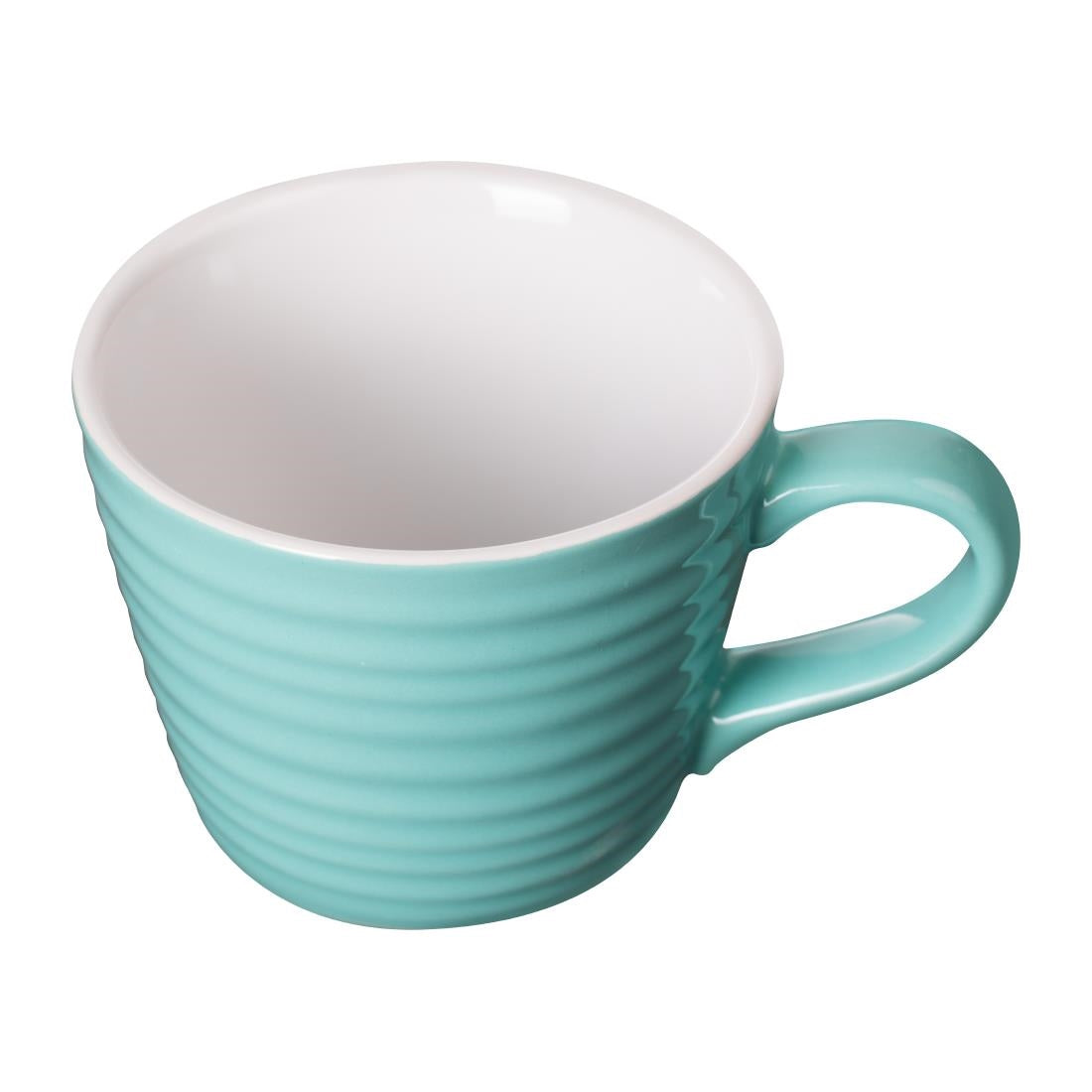 Olympia Cafe Aroma Mugs Aqua 230ml (6 Pack)
