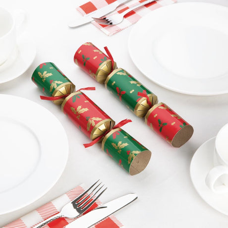 Fiesta Compostable Plastic-Free Christmas Crackers 9" (Pack of 50)