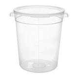 Vogue Polypropylene Round Food Storage Container 20Ltr