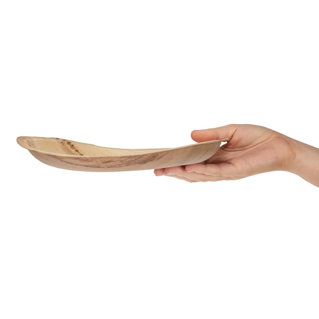 Fiesta Compostable Palm Leaf Plates Round 250mm (100 Pack)