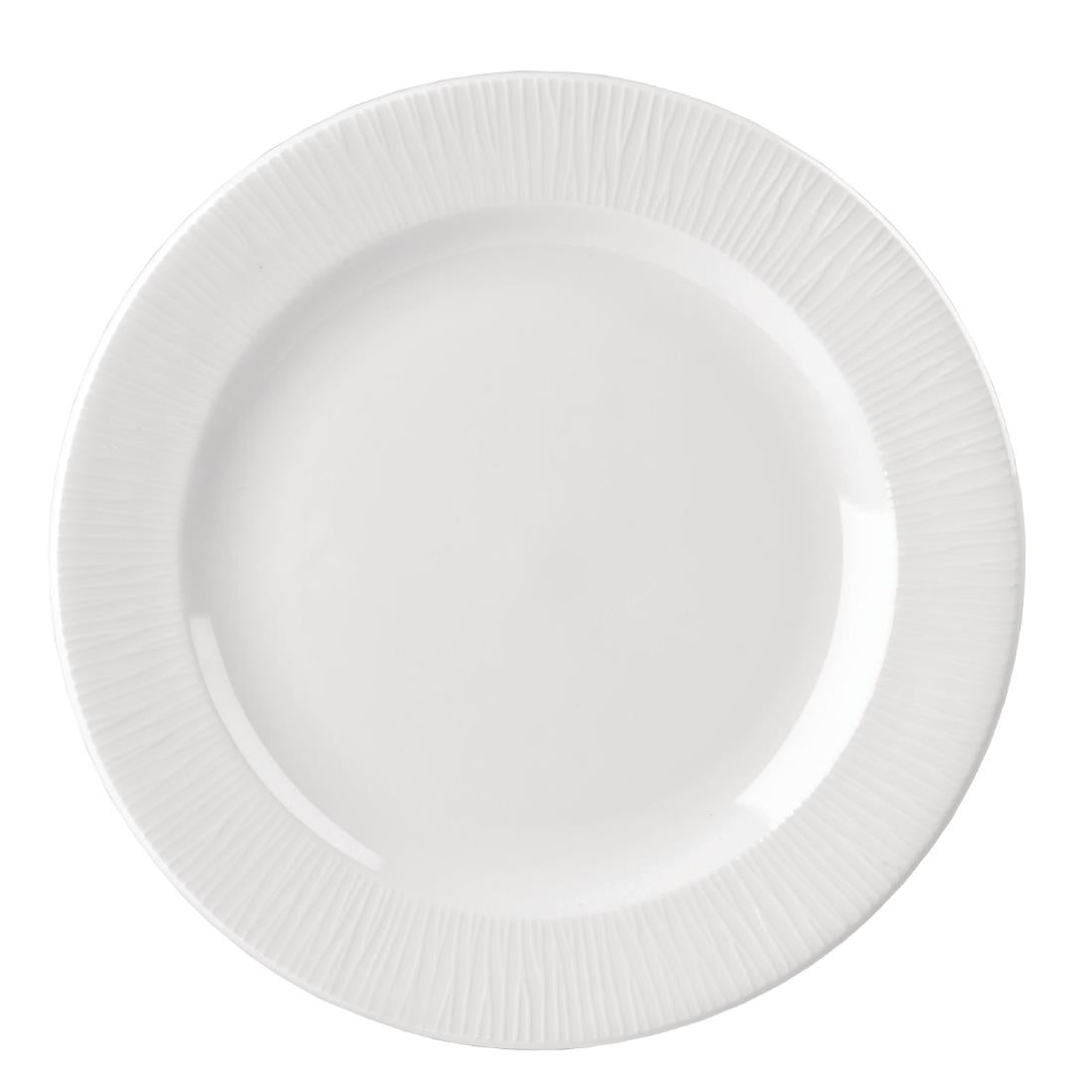 Churchill Bamboo Footed Plate 231mm (12 Pack)