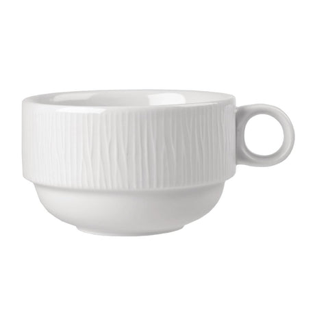 Churchill Bamboo Stacking Cups 10oz (12 Pack)