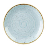 Churchill Stonecast Round Coupe Plate Duck Egg Blue 260mm (12 Pack)