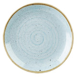 Churchill Stonecast Round Coupe Plate Duck Egg Blue 217mm (12 Pack)
