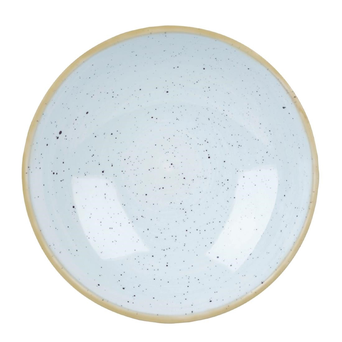 Churchill Stonecast Round Coupe Bowl Duck Egg Blue 200mm (12 Pack)