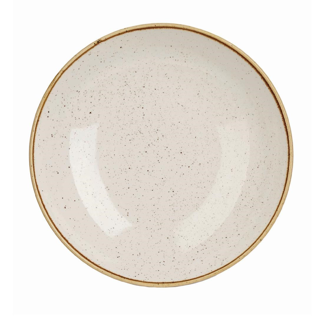 Churchill Stonecast Round Coupe Bowl Barley White 305mm (6 Pack)