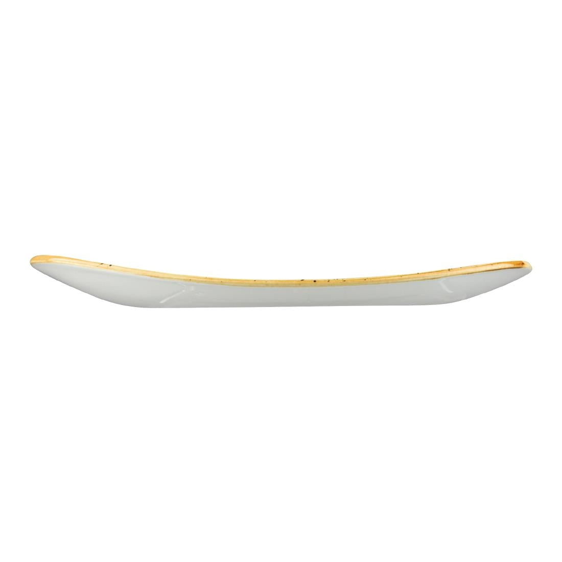 Churchill Stonecast Triangle Plate Barley White 305mm (6 Pack)