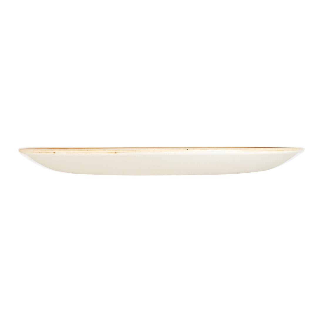 Churchill Stonecast Round Coupe Plate Spiced Orange 185mm (12 Pack)