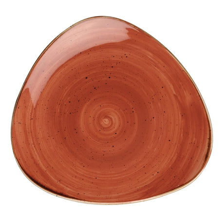 Churchill Stonecast Round Plate Spiced Orange 315mm (6 Pack)