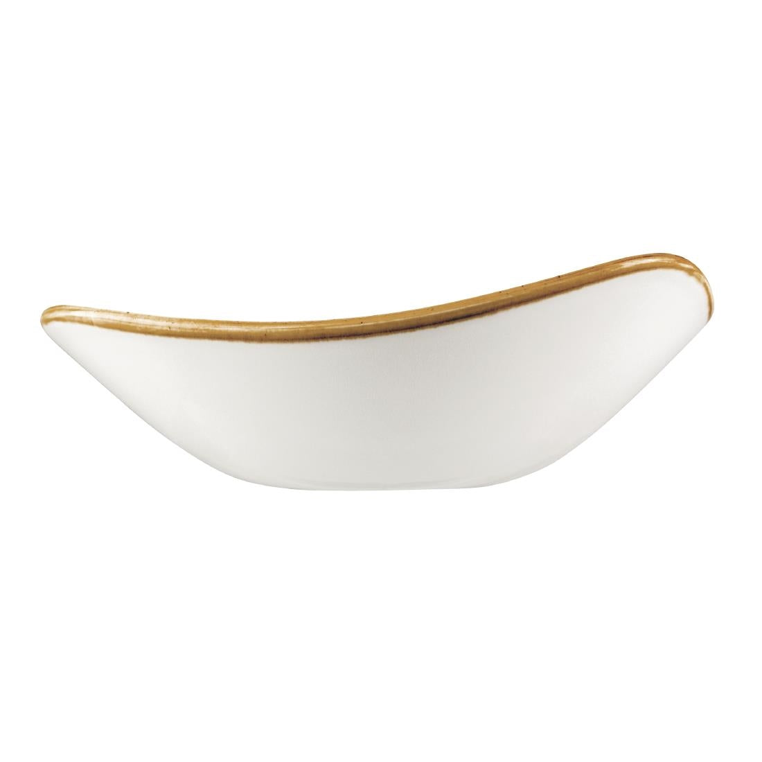 Churchill Stonecast Round Bowl Spiced Orange 235mm (Pack of 12)