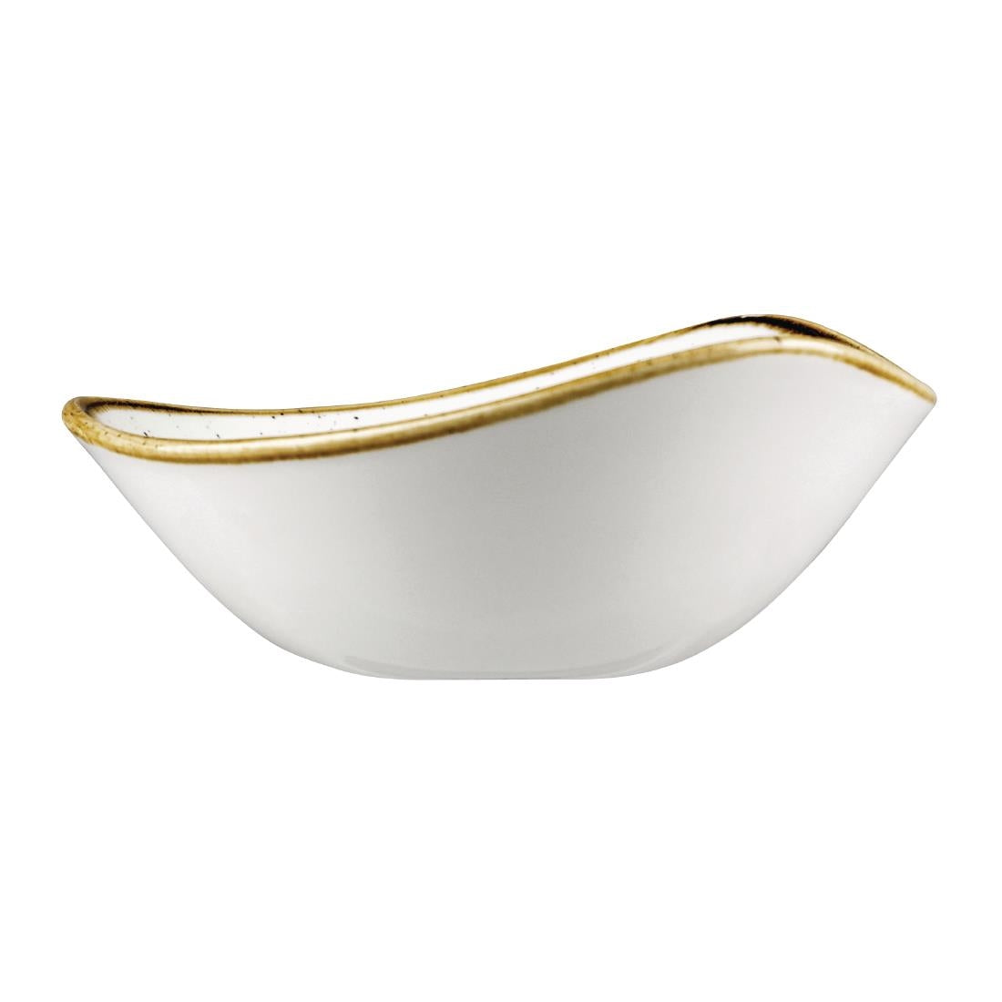 Churchill Stonecast Round Bowl Spiced Orange 200mm (Pack of 12)