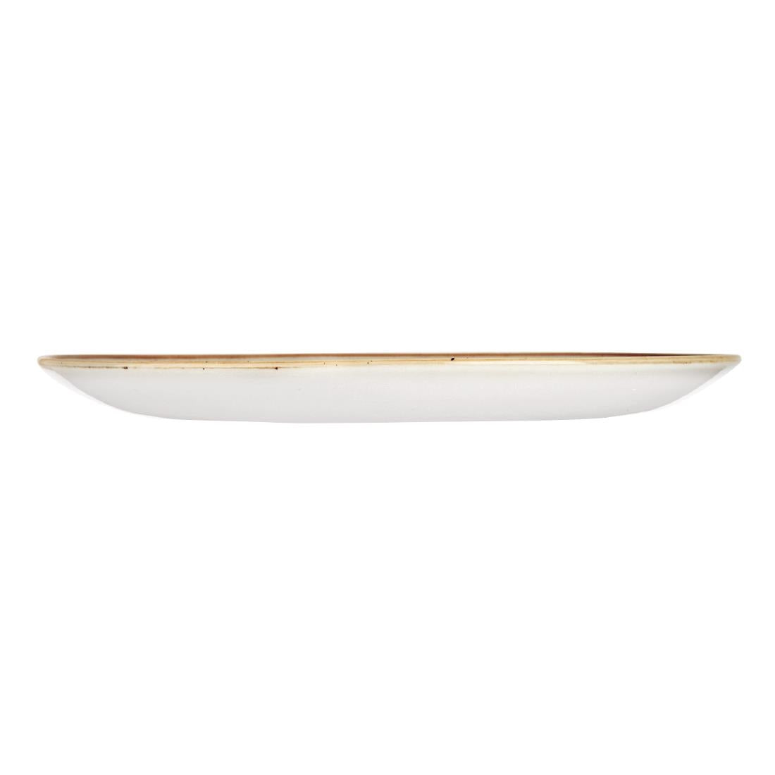 Churchill Stonecast Round Coupe Plate Peppercorn Grey 295mm