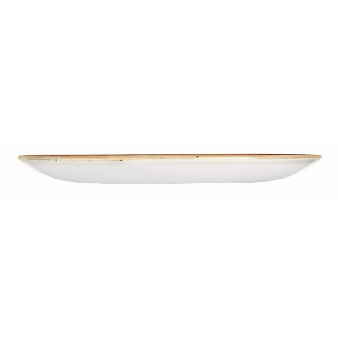 Churchill Stonecast Round Coupe Plate Peppercorn Grey 200mm