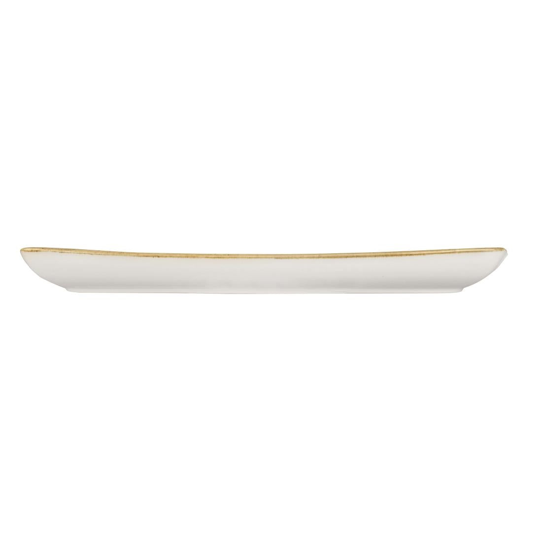 Churchill Stonecast Rectangular Plate Peppercorn Grey 295 x 150mm