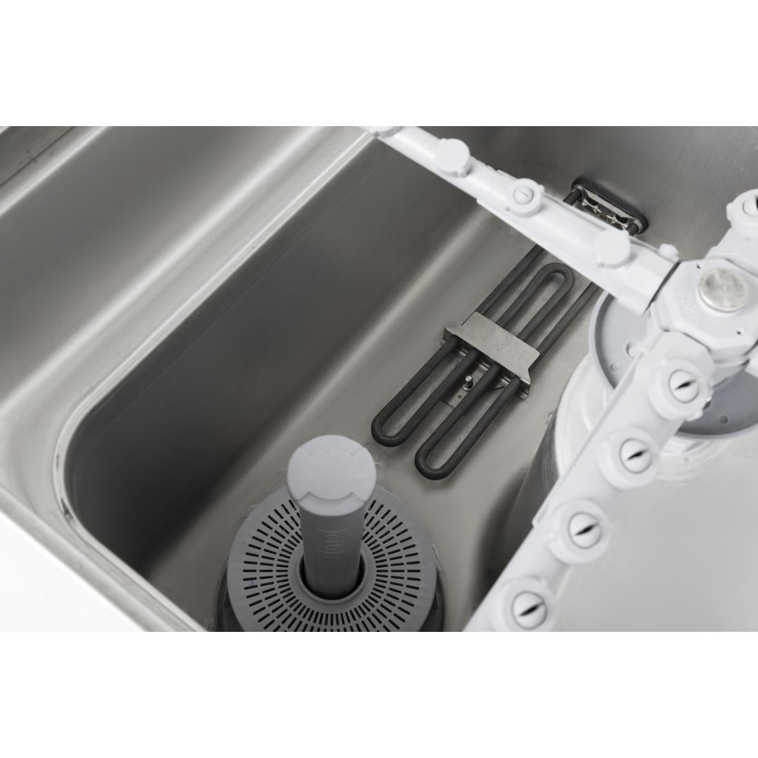 Buffalo Digital Pass Through Dishwasher with Drain Pump 6.6kW Single Phase