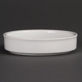 Olympia Mediterranean Stackable Dishes White 102mm (6 Pack)