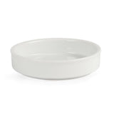 Olympia Mediterranean Stackable Dishes White 102mm (6 Pack)